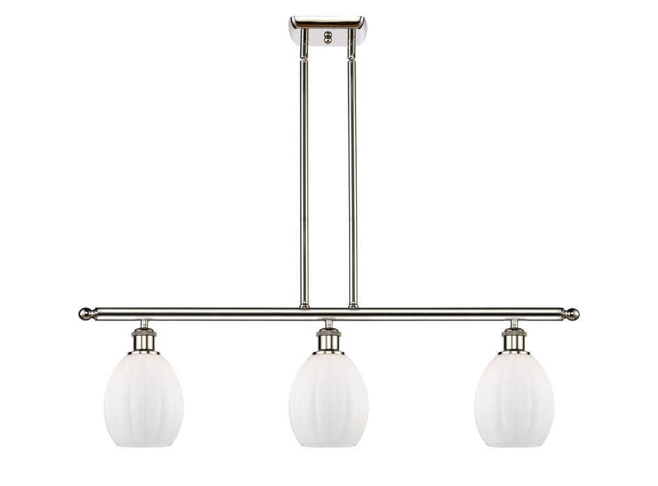 Innovations 516-3I-PN-G81 Three Light Island Pendant, Polished Nickel