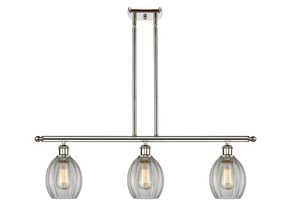 Innovations 516-3I-PN-G82 Three Light Island Pendant, Polished Nickel