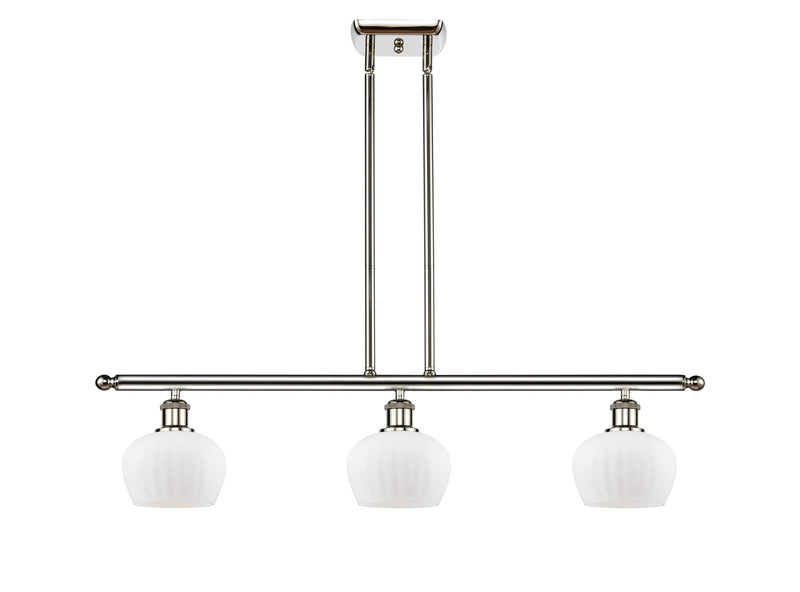 Innovations 516-3I-PN-G91 Three Light Island Pendant, Polished Nickel