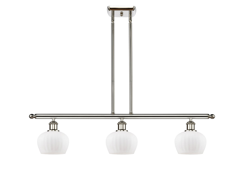 Innovations 516-3I-PN-G91 Three Light Island Pendant, Polished Nickel