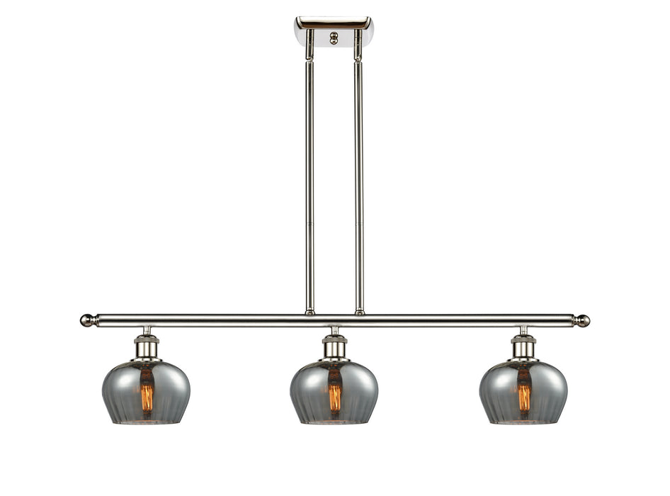 Innovations 516-3I-PN-G93 Three Light Island Pendant, Polished Nickel
