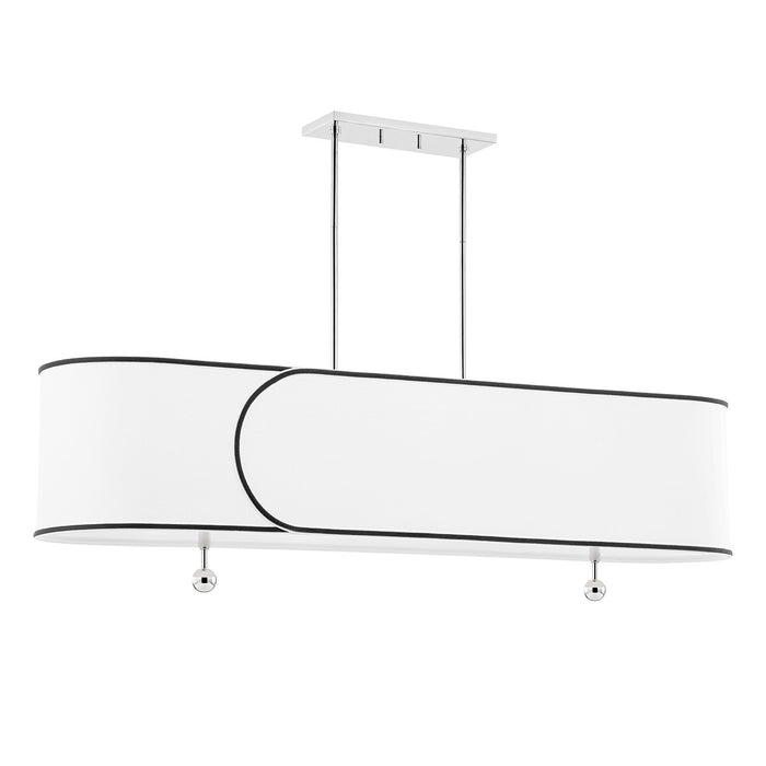 Mitzi H381905-PN Five Light Linear, Polished Nickel