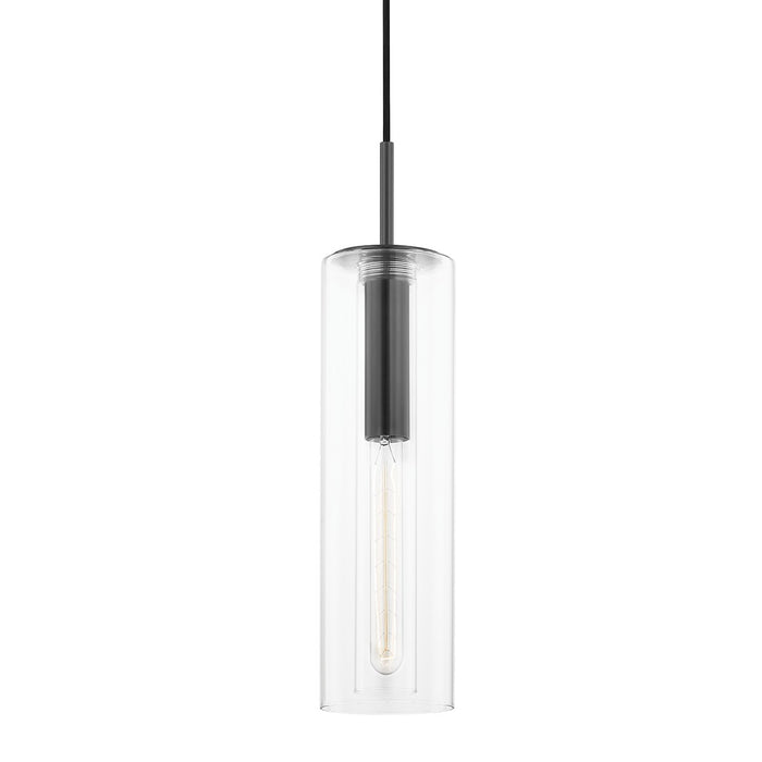 Mitzi H415701B-OB One Light Pendant, Old Bronze