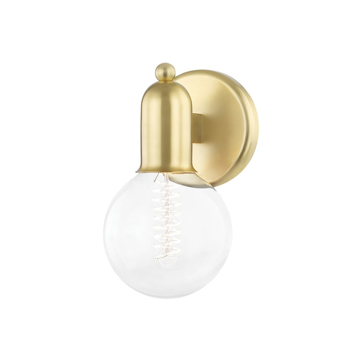 Mitzi H419301-AGB One Light Bath and Vanity, Aged Brass