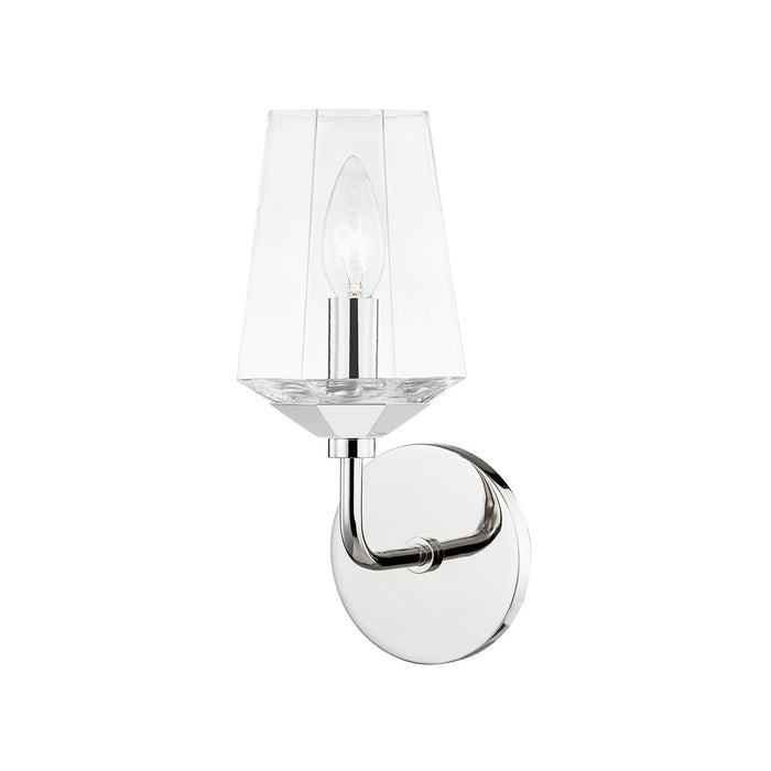 Mitzi H420301-PN One Light Bath and Vanity, Polished Nickel
