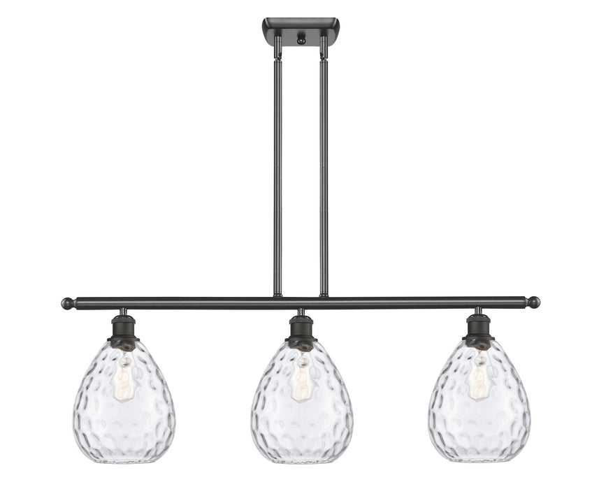 Innovations 516-3I-OB-G372 Three Light Island Pendant, Oil Rubbed Bronze