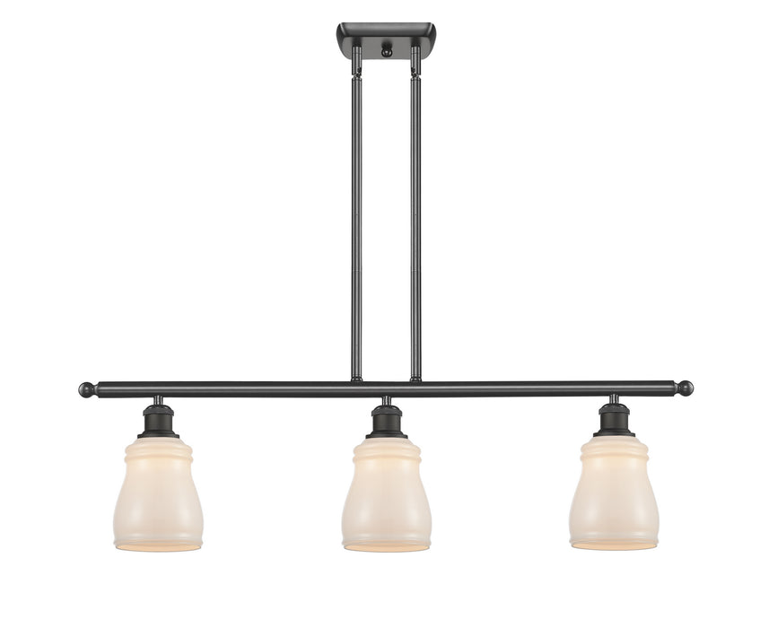 Innovations 516-3I-OB-G391 Three Light Island Pendant, Oil Rubbed Bronze