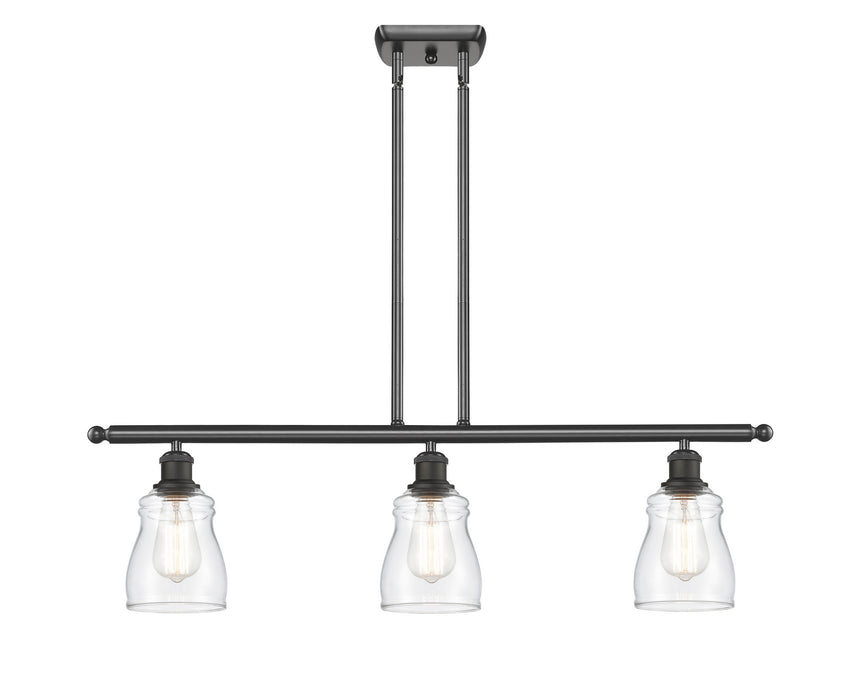 Innovations 516-3I-OB-G392 Three Light Island Pendant, Oil Rubbed Bronze