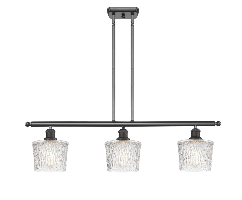 Innovations 516-3I-OB-G402 Three Light Island Pendant, Oil Rubbed Bronze