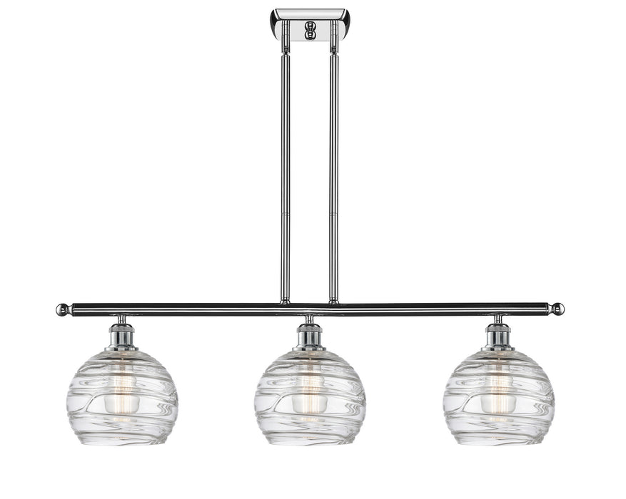 Innovations 516-3I-PC-G1213-8 Three Light Island Pendant, Polished Chrome