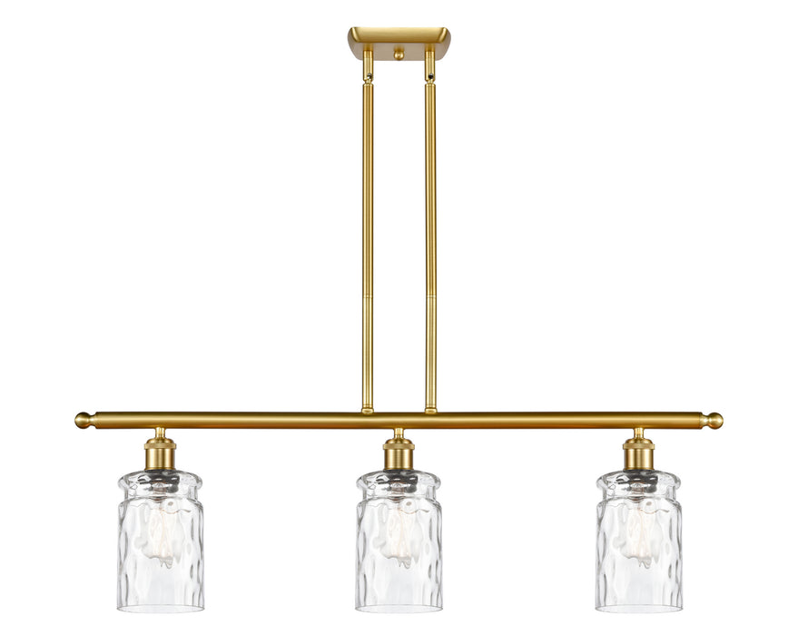 Innovations 516-3I-SG-G352 Three Light Island Pendant, Satin Gold