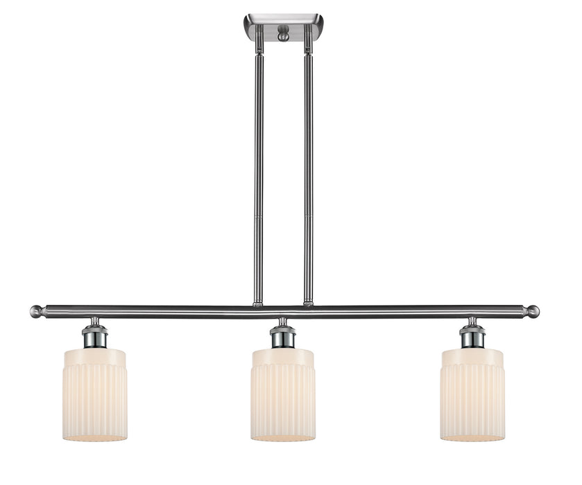 Innovations 516-3I-SN-G341 Three Light Island Pendant, Brushed Satin Nickel