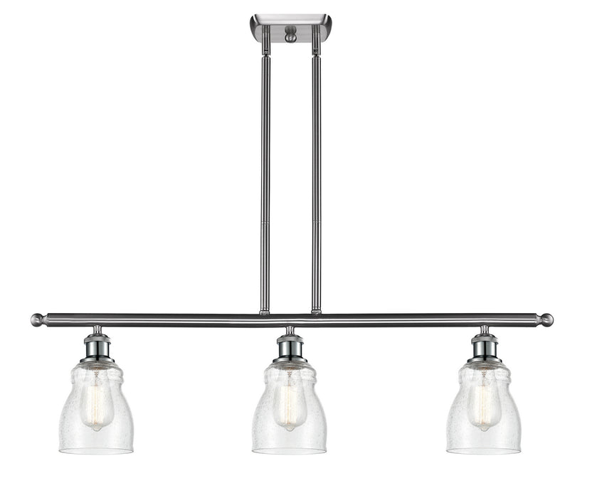 Innovations 516-3I-SN-G394 Three Light Island Pendant, Brushed Satin Nickel