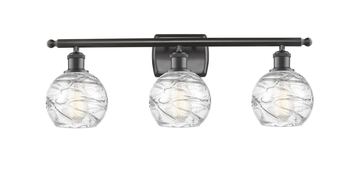 Innovations 516-3W-OB-G1213-6 Three Light Bath Vanity, Oil Rubbed Bronze
