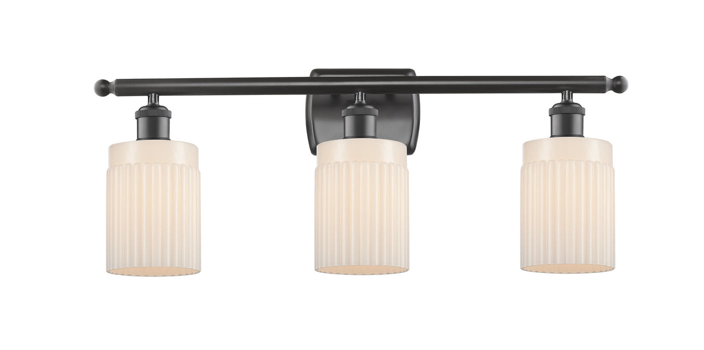 Innovations 516-3W-OB-G341 Three Light Bath Vanity, Oil Rubbed Bronze