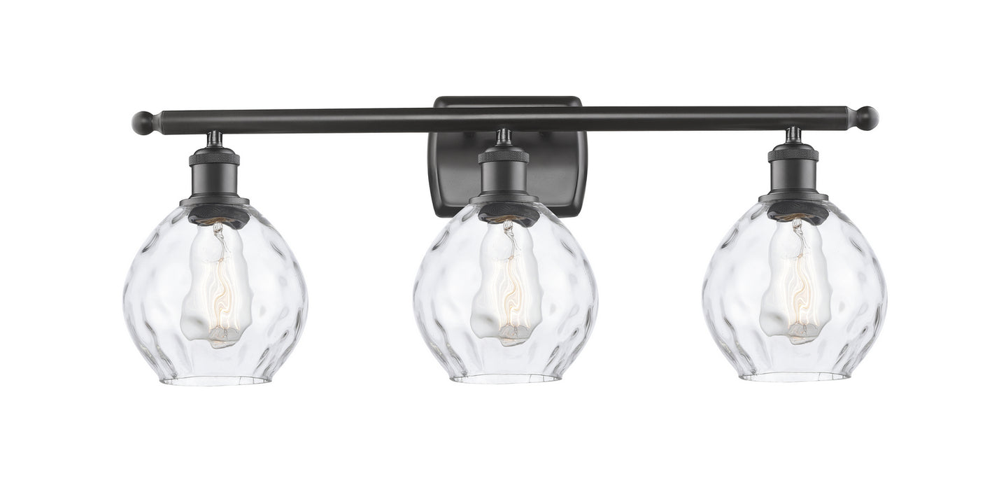 Innovations 516-3W-OB-G362 Three Light Bath Vanity, Oil Rubbed Bronze
