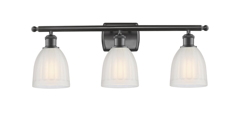 Innovations 516-3W-OB-G441 Three Light Bath Vanity, Oil Rubbed Bronze