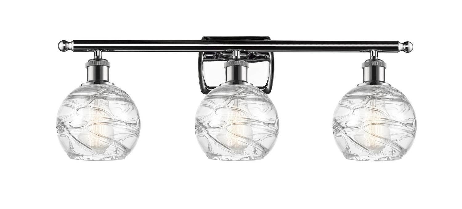 Innovations 516-3W-PC-G1213-6 Three Light Bath Vanity, Polished Chrome