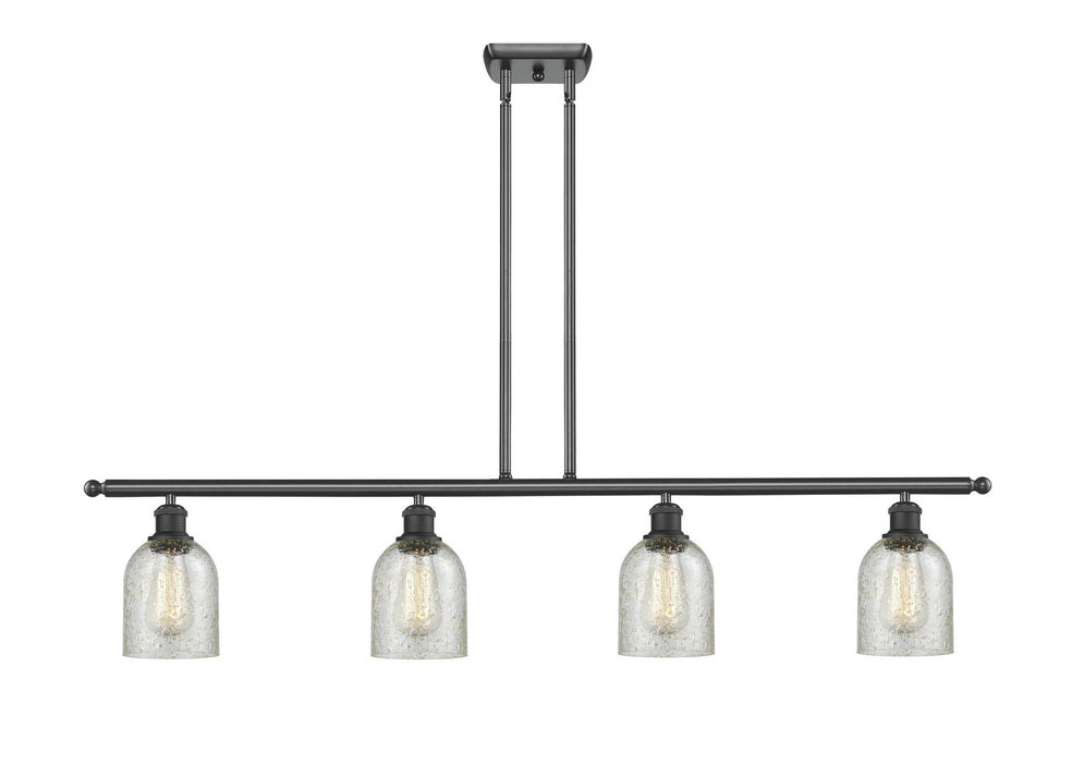 Innovations 516-4I-BK-G259 Four Light Island Pendant, Matte Black