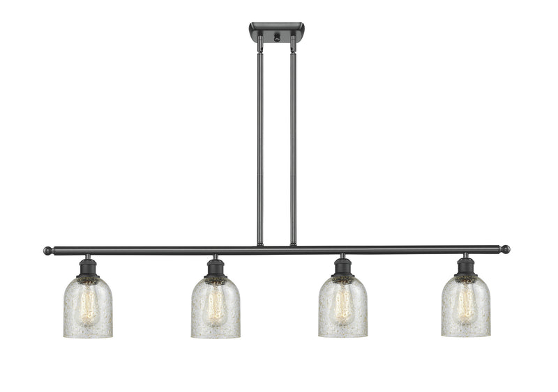 Innovations 516-4I-BK-G259-LED LED Island Pendant, Matte Black