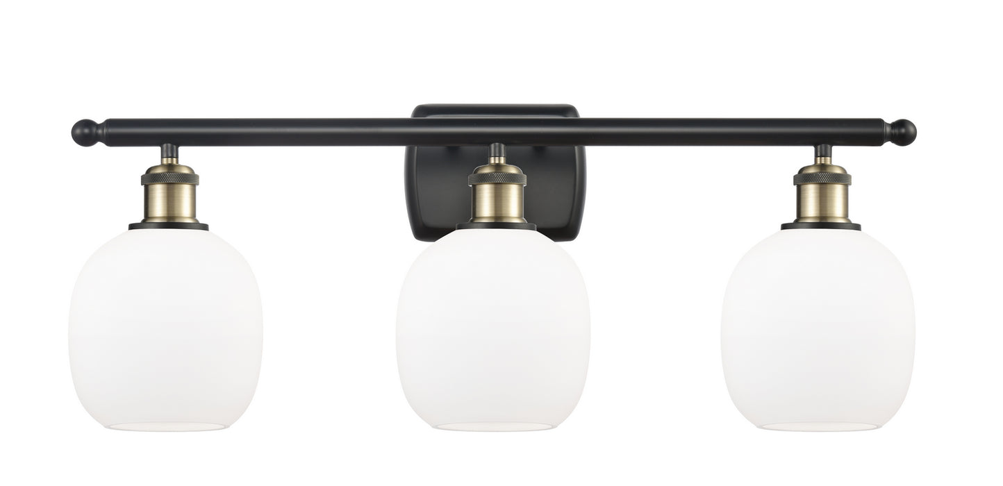Innovations 516-3W-BAB-G101 Three Light Bath Vanity, Black Antique Brass