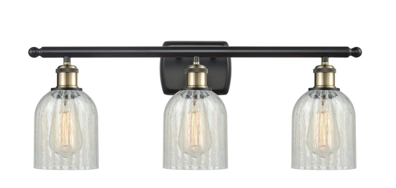 Innovations 516-3W-BAB-G2511 Three Light Bath Vanity, Black Antique Brass