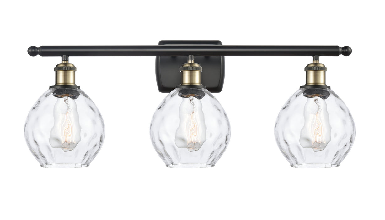 Innovations 516-3W-BAB-G362 Three Light Bath Vanity, Black Antique Brass