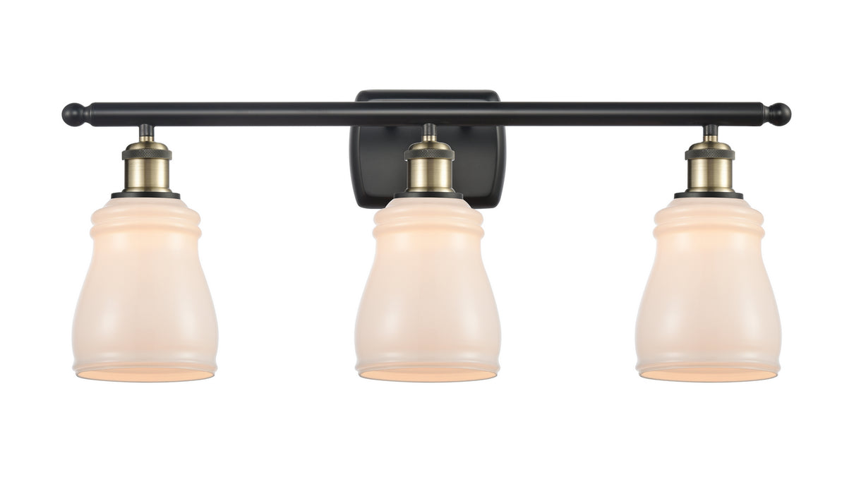 Innovations 516-3W-BAB-G391 Three Light Bath Vanity, Black Antique Brass