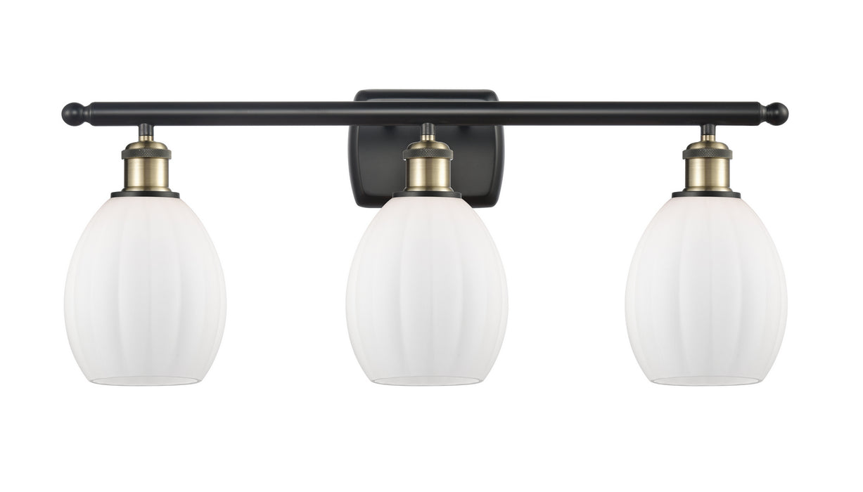 Innovations 516-3W-BAB-G81 Three Light Bath Vanity, Black Antique Brass