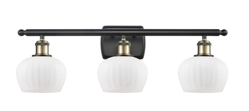 Innovations 516-3W-BAB-G91 Three Light Bath Vanity, Black Antique Brass