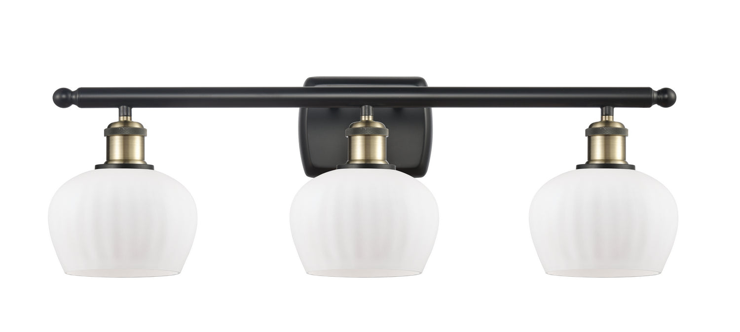 Innovations 516-3W-BAB-G91 Three Light Bath Vanity, Black Antique Brass