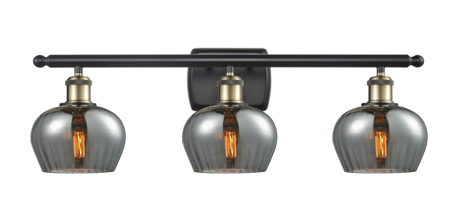 Innovations 516-3W-BAB-G93 Three Light Bath Vanity, Black Antique Brass