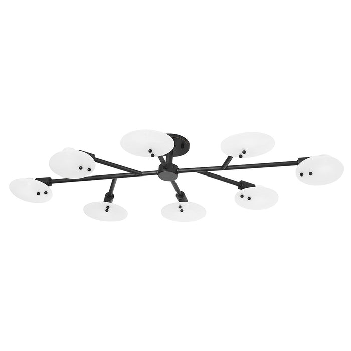 Mitzi H428608-OB Eight Light Semi Flush Mount, Old Bronze