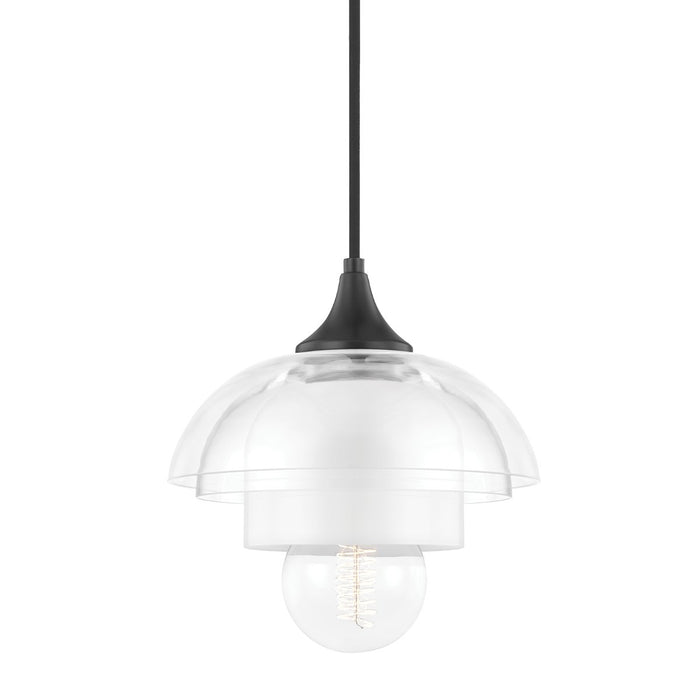 Mitzi H429701-OB One Light Pendant, Old Bronze