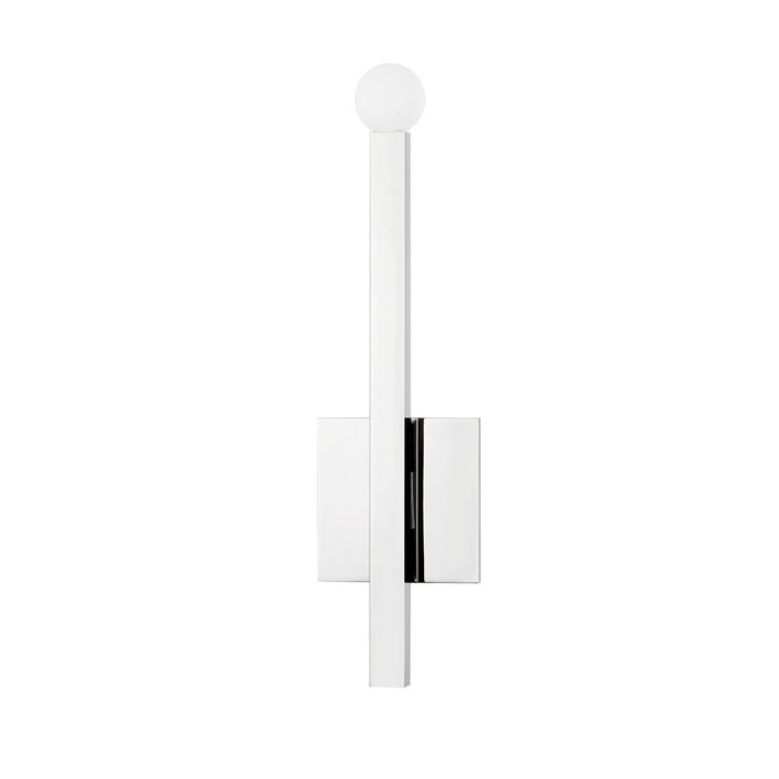 Mitzi H463101-PN One Light Wall Sconce, Polished Nickel