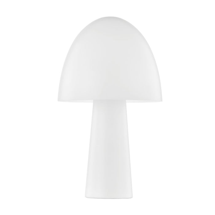 Mitzi HL458201-SWH One Light Table Lamp, Soft White