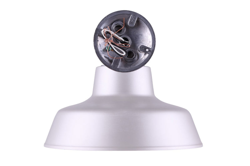 Canarm BL14CWS-O One Light Barn Light, Gray - Aluminum