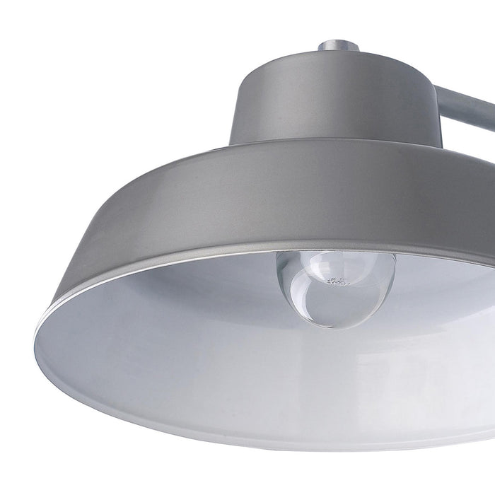 Canarm BL14CWS-O One Light Barn Light, Gray - Aluminum