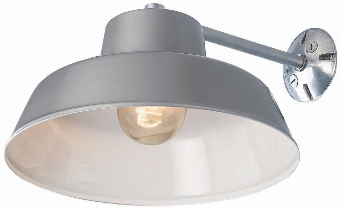 Canarm BL14CWS-O One Light Barn Light, Gray - Aluminum