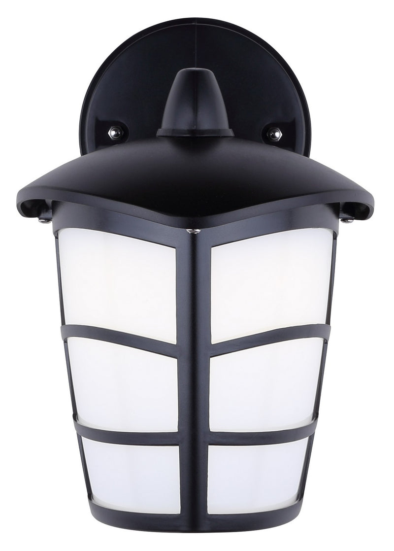 Canarm BRWL-POR12T-N-BK LED Outdoor Lantern, Black