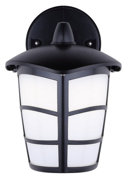 Canarm BRWL-POR12T-N-BK LED Outdoor Lantern, Black
