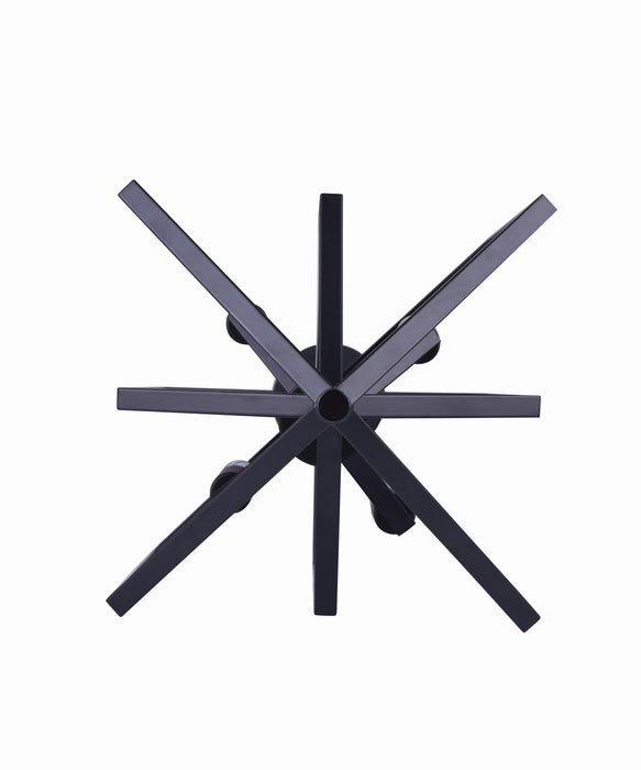 Canarm ICH1010A04BK16 Four Light Chandelier, Black