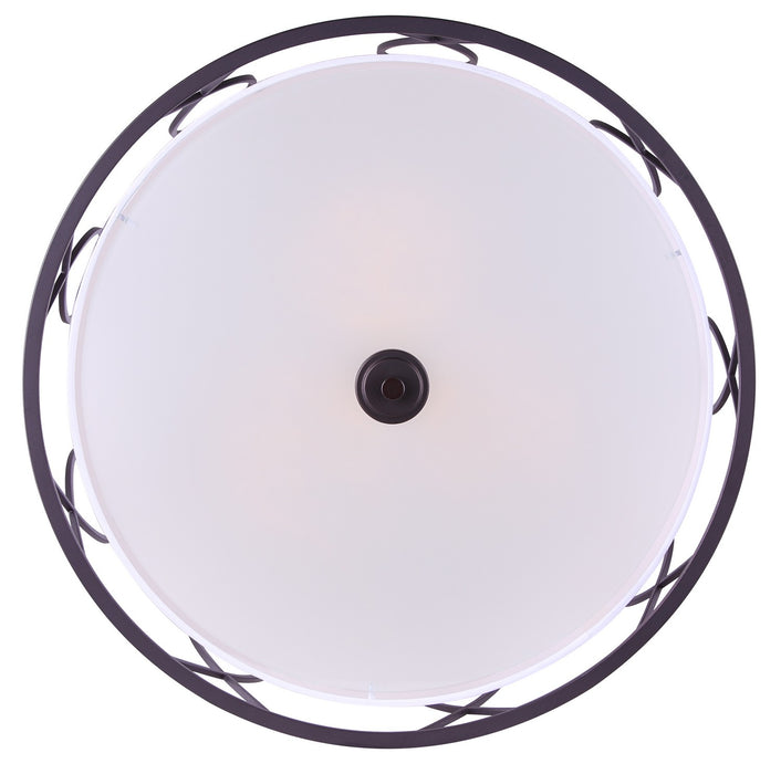 Canarm ICH320A03ORB20 Three Light Chandelier, Oil Rubbed Bronze