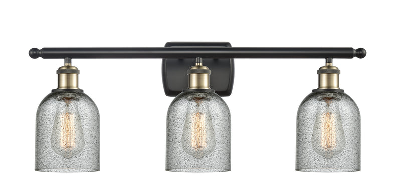 Innovations 516-3W-BAB-G257 Three Light Bath Vanity, Black Antique Brass