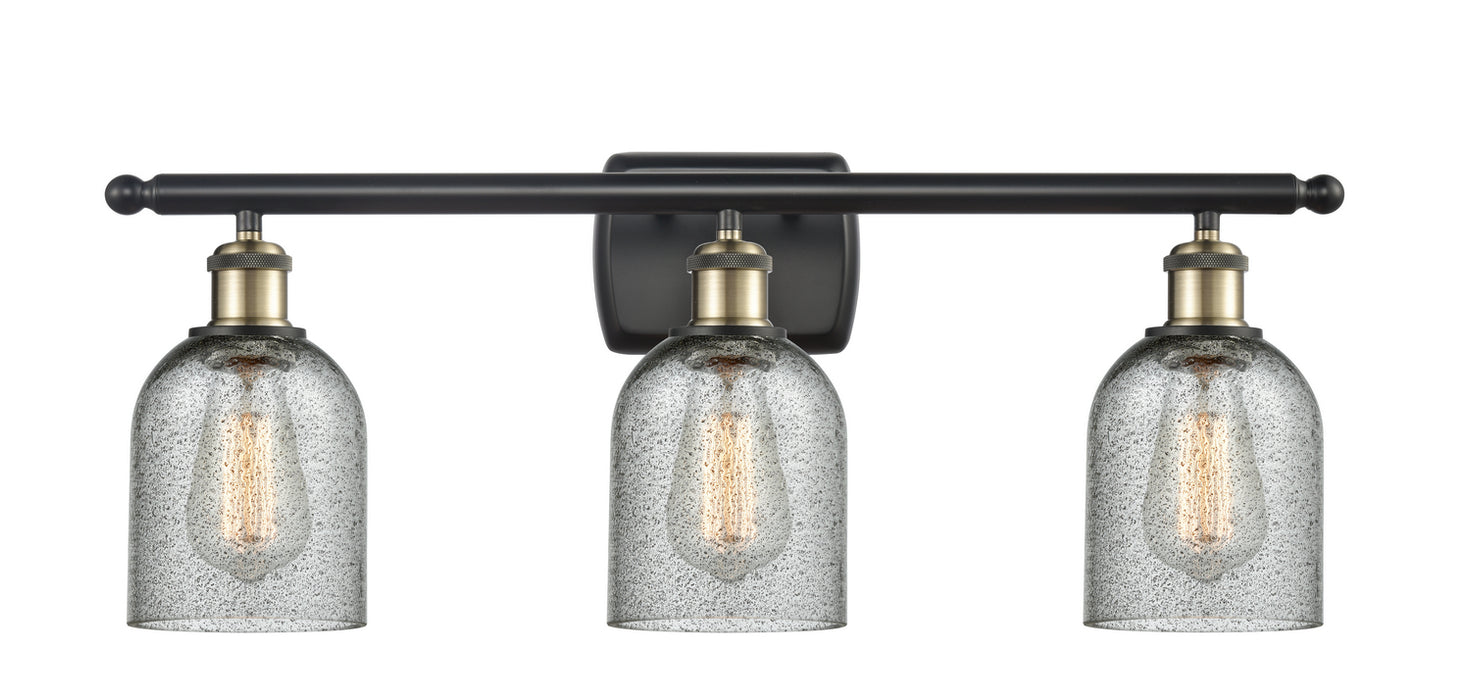 Innovations 516-3W-BAB-G257 Three Light Bath Vanity, Black Antique Brass