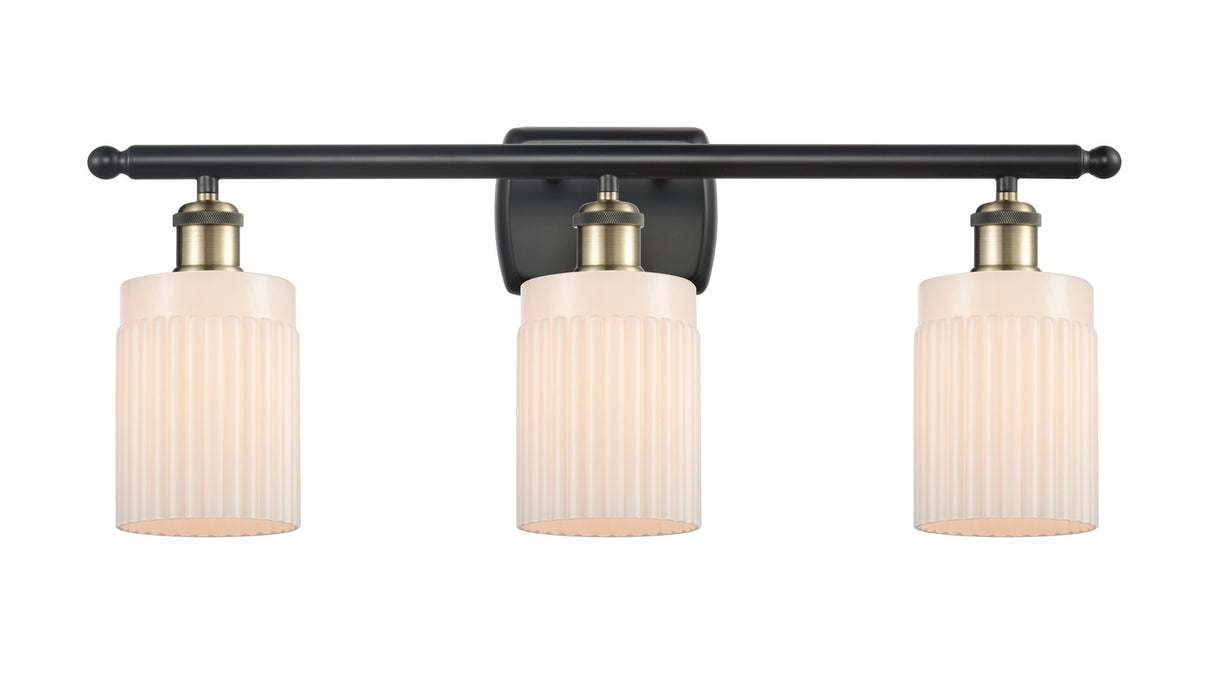 Innovations 516-3W-BAB-G341 Three Light Bath Vanity, Black Antique Brass