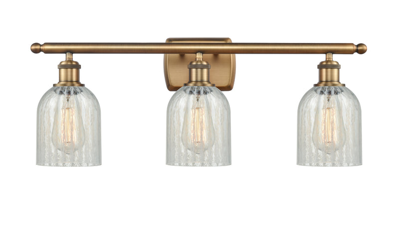 Innovations 516-3W-BB-G2511 Three Light Bath Vanity, Brushed Brass