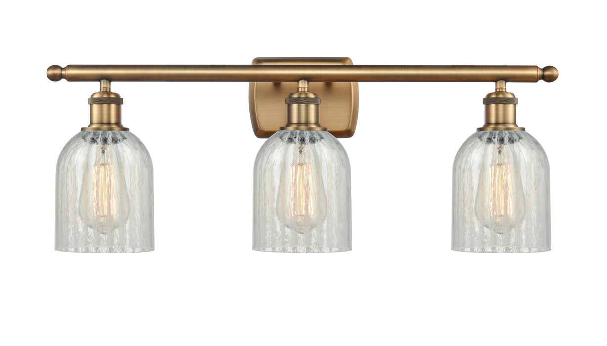 Innovations 516-3W-BB-G2511 Three Light Bath Vanity, Brushed Brass