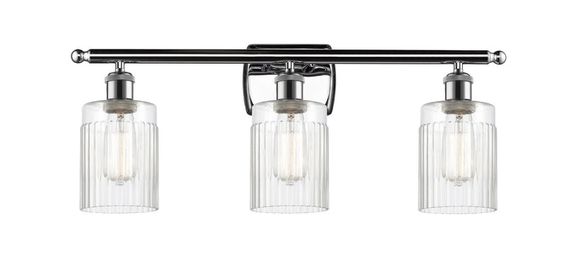 Innovations 516-3W-PC-G342 Three Light Bath Vanity, Polished Chrome