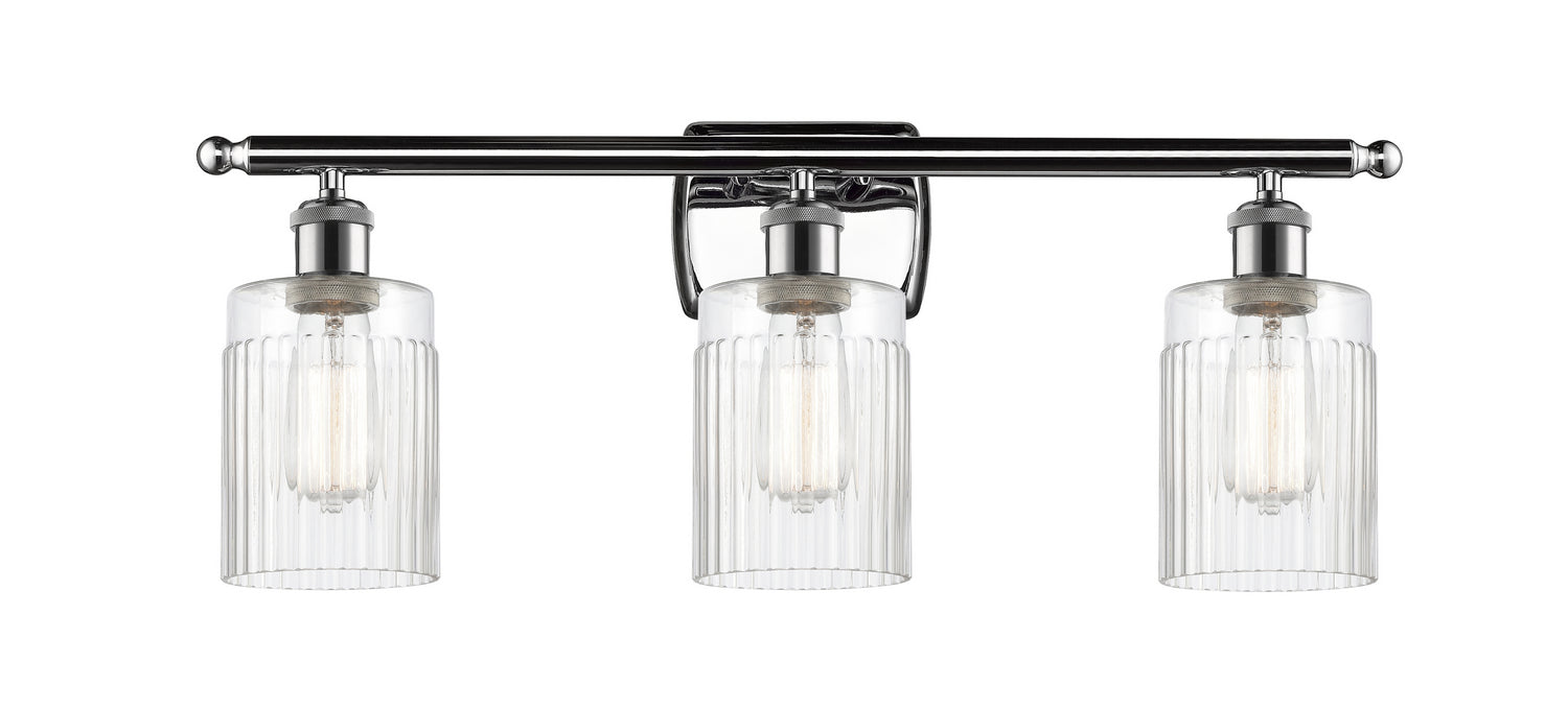 Innovations 516-3W-PC-G342 Three Light Bath Vanity, Polished Chrome